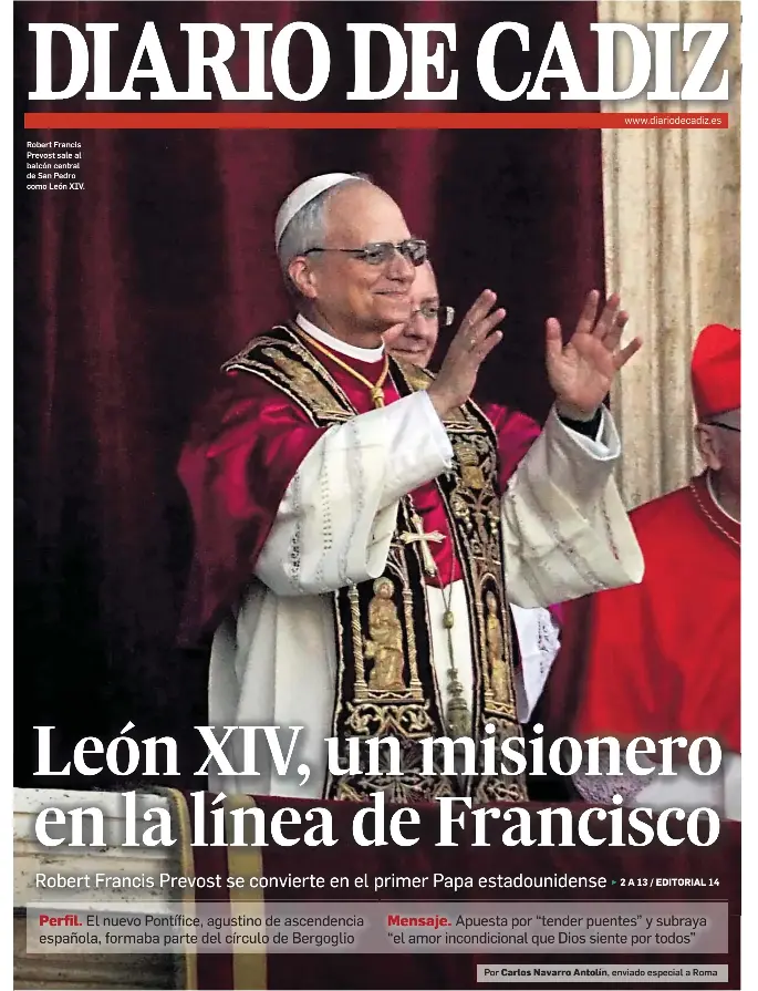 LEÓN XIV, UN MISIONERO EN LA LÍNEA DE FRANCISCO