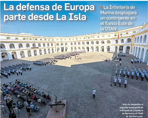 LA DEFENSA DE EUROPA PARTE DESDE LA ISLA