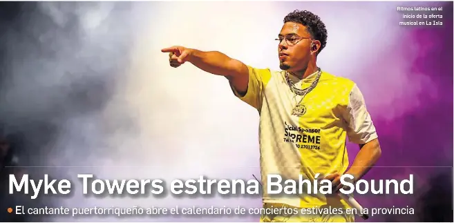 MYKE TOWERS ESTRENA BAHÍA SOUND