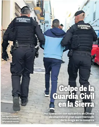 GOLPE DE LA GUARDIA CIVIL EN LA SIERRA
