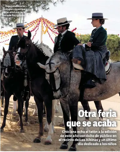 OTRA FERIA QUE SE ACABA