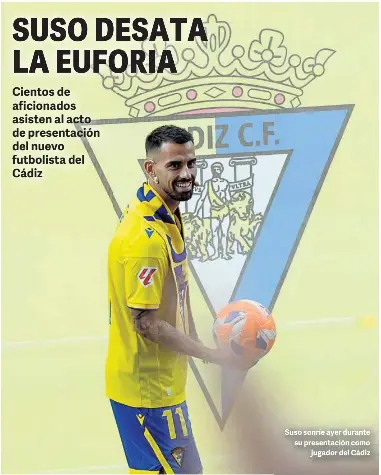 SUSO DESATA LA EUFORIA