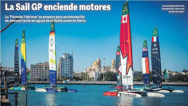 LA SAIL GP ENCIENDE MOTORES