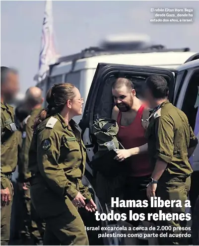 HAMAS LIBERA A TODOS LOS REHENES