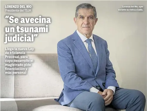 “SE AVECINA UN TSUNAMI JUDICIAL”