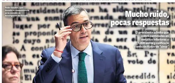 MUCHO RUIDO, POCAS RESPUESTAS