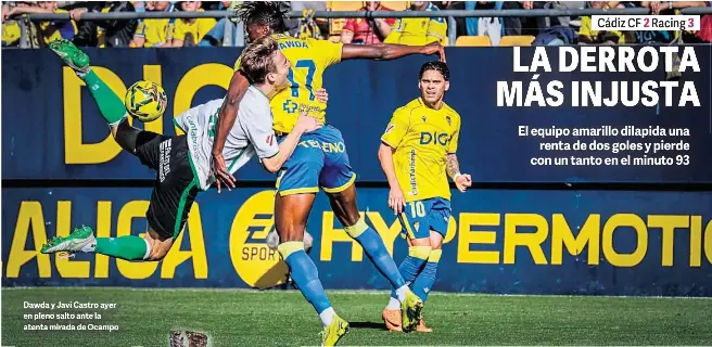 LA DERROTA MÁS INJUSTA