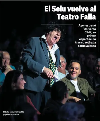 EL SELU VUELVE AL TEATRO FALLA