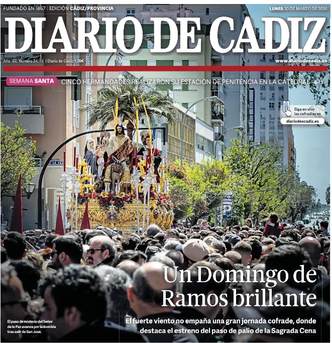 UN DOMINGO DE RAMOS BRILLANTE