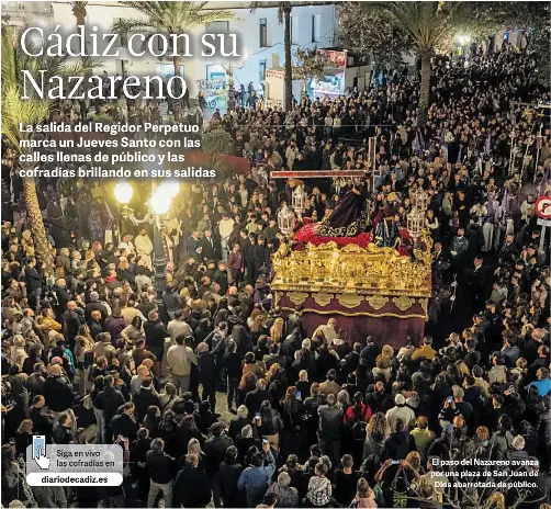 CÁDIZ CON SU NAZARENO