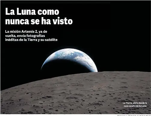 LA LUNA COMO NUNCA SE HA VISTO