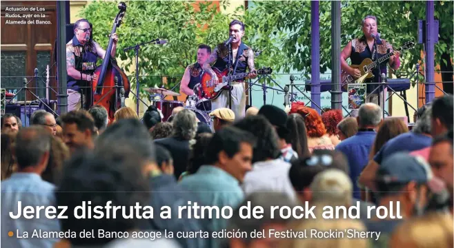 JEREZ DISFRUTA A RITMO DE ROCK AND ROLL