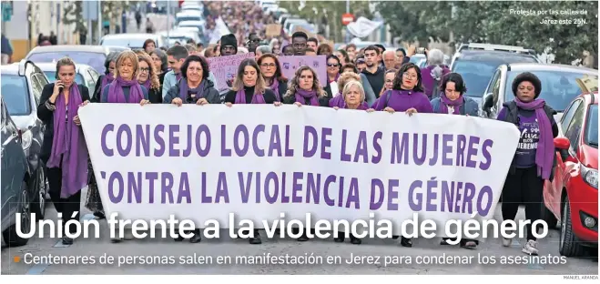 UNIÓN FRENTE A LA VIOLENCIA DE GÉNERO