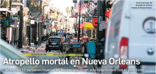 ATROPELLO MORTAL EN NUEVA ORLEANS