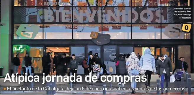 ATÍPICA JORNADA DE COMPRAS