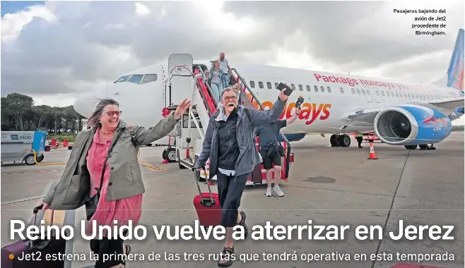 REINO UNIDO VUELVE A ATERRIZAR EN JEREZ