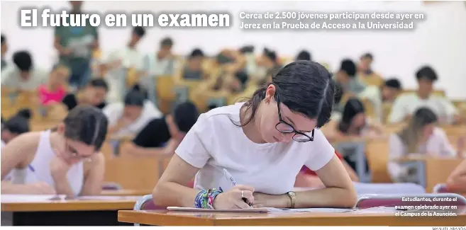 EL FUTURO EN UN EXAMEN