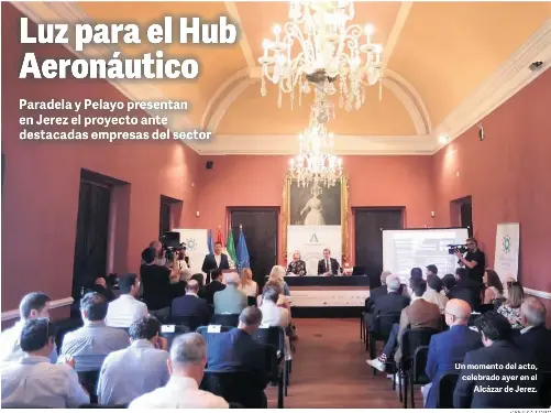 LUZ PARA EL HUB AERONÁUTICO