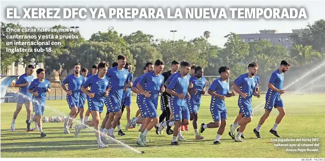 EL XEREZ DFC YA PREPARA LA NUEVA TEMPORADA