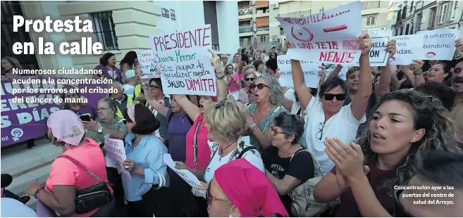 PROTESTA EN LA CALLE
