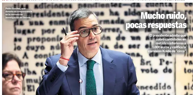 MUCHO RUIDO, POCAS RESPUESTAS