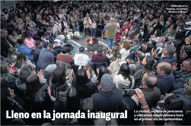 LLENO EN LA JORNADA INAUGURAL