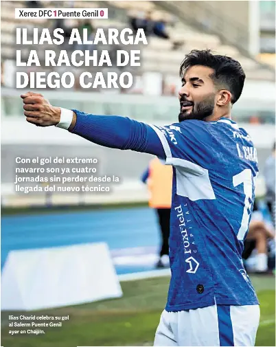 ILIAS ALARGA LA RACHA DE DIEGO CARO