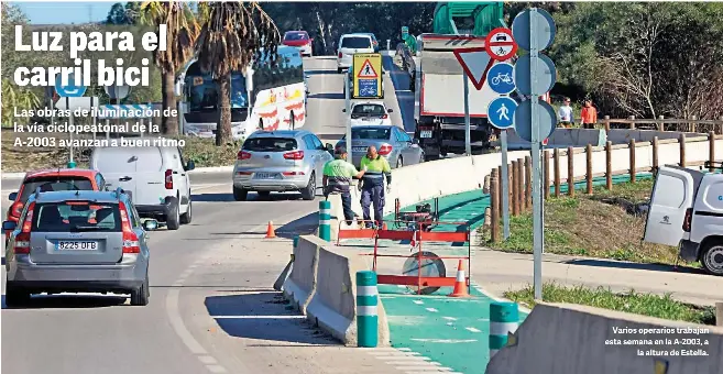 LUZ PARA EL CARRIL BICI
