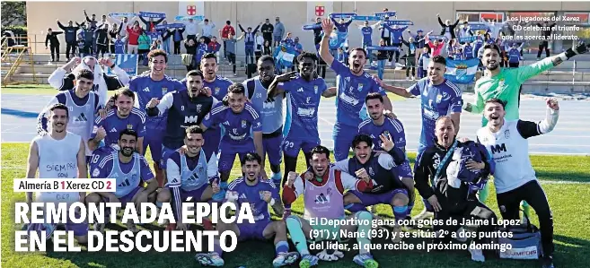 REMONTADA ÉPICA EN EL DESCUENTO