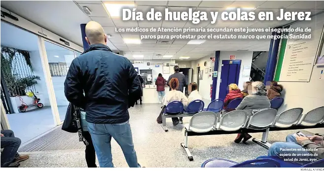 DÍA DE HUELGA Y COLAS EN JEREZ