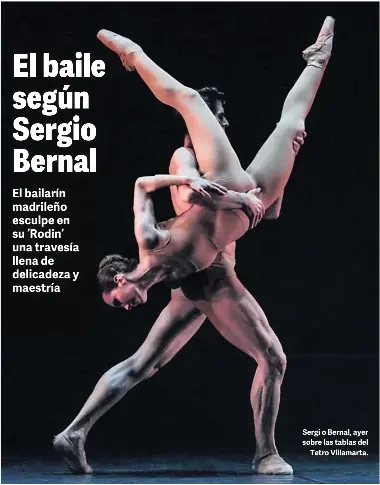 EL BAILE SEGÚN SERGIO BERNAL