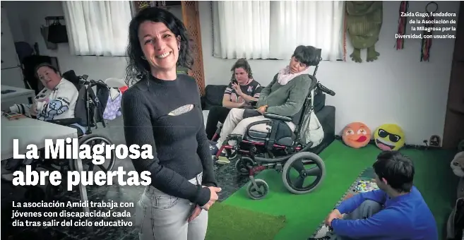 LA MILAGROSA ABRE PUERTAS