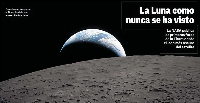 LA LUNA COMO NUNCA SE HA VISTO
