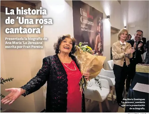 LA HISTORIA DE ‘UNA ROSA CANTAORA’