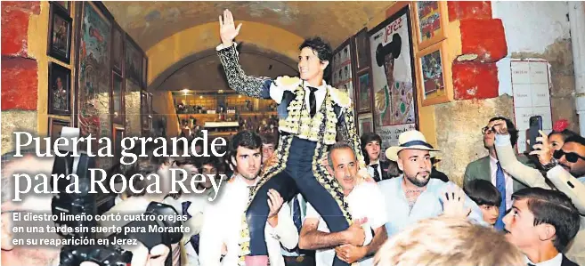 PUERTA GRANDE PARA ROCA REY