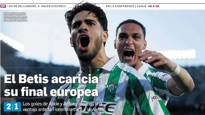 EL BETIS ACARICIA SU FINAL EUROPEA