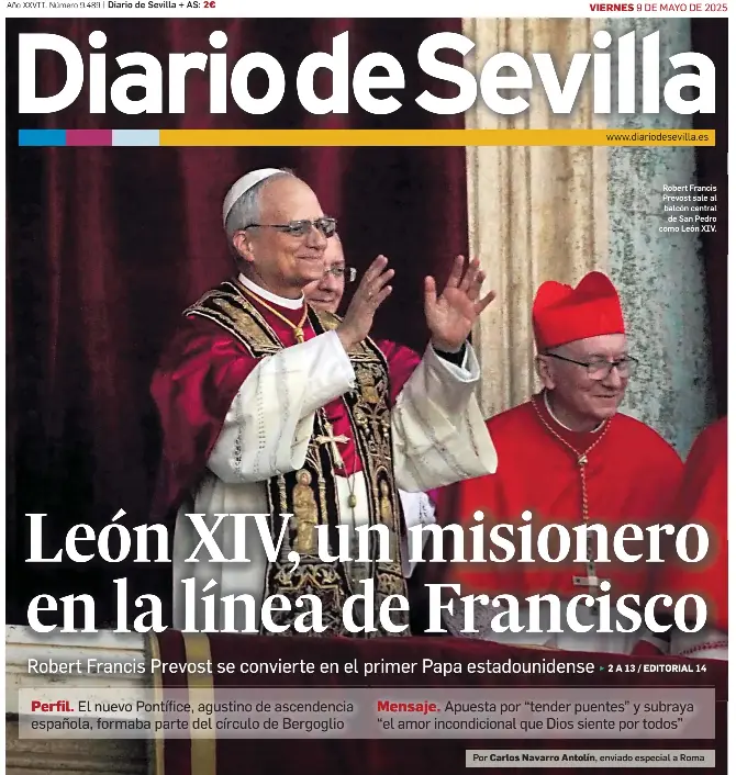LEÓN XIV, UN MISIONERO EN LA LÍNEA DE FRANCISCO