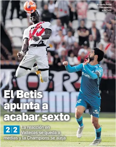 EL BETIS APUNTA A ACABAR SEXTO