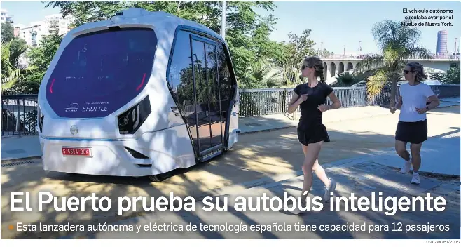 EL PUERTO PRUEBA SU AUTOBÚS INTELIGENTE