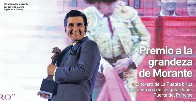 PREMIO A LA GRANDEZA DE MORANTE