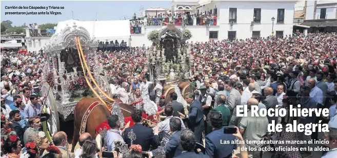 EL ROCÍO HIERVE DE ALEGRÍA