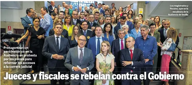 JUECES Y FISCALES SE REBELAN CONTRA EL GOBIERNO