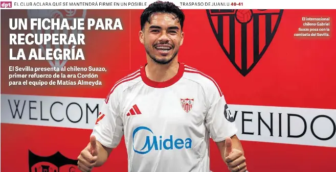 UN FICHAJE PARA RECUPERAR LA ALEGRÍA