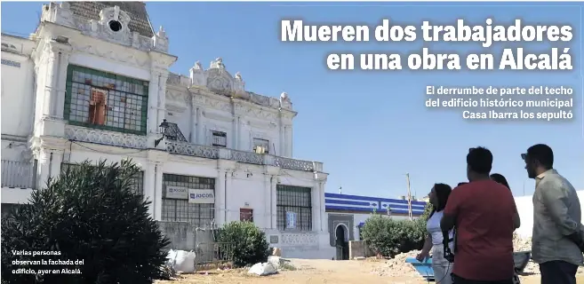 MUEREN DOS TRABAJADORES EN UNA OBRA EN ALCALÁ