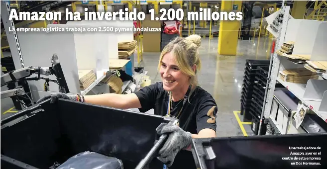 AMAZON HA INVERTIDO 1.200 MILLONES