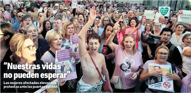 “NUESTRAS VIDAS NO PUEDEN ESPERAR”