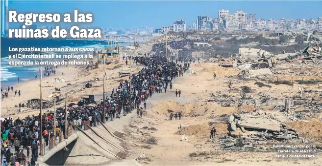 REGRESO A LAS RUINAS DE GAZA