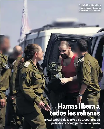 HAMAS LIBERA A TODOS LOS REHENES