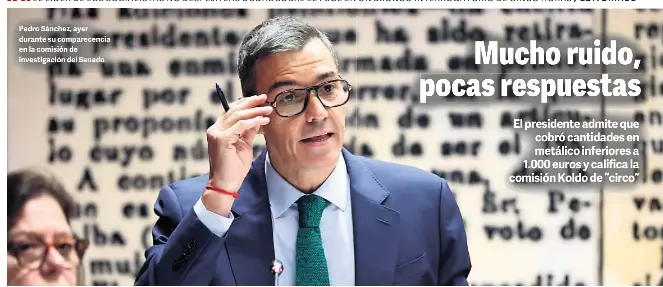 MUCHO RUIDO, POCAS RESPUESTAS