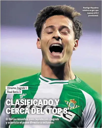 CLASIFICADO Y CERCA DEL ‘TOP 8’